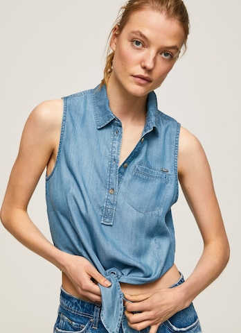 Pepe Jeans Blouse 'Winona' in Blauw