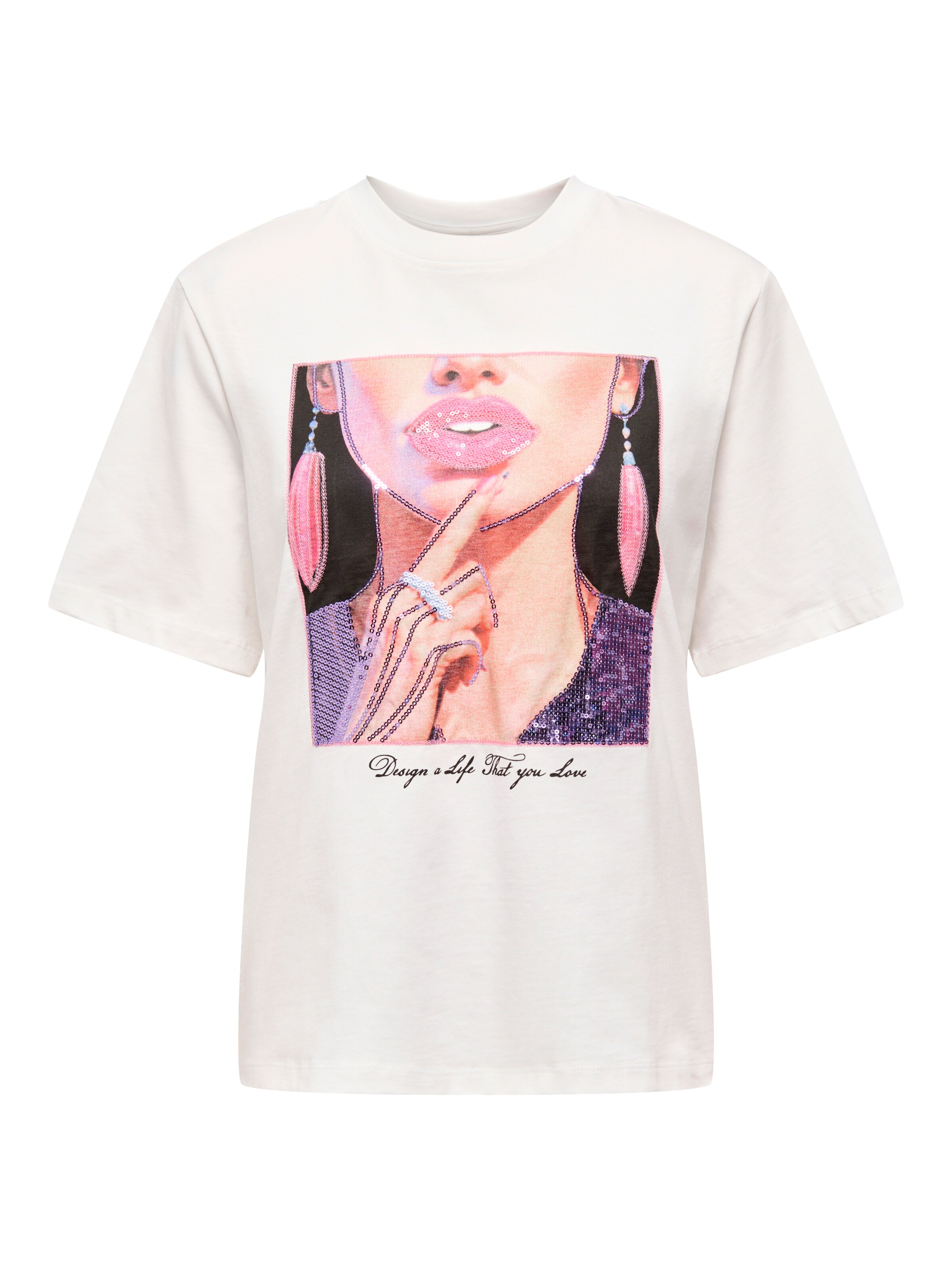 ONLY Shirt in White: front