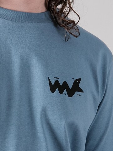 FANTASTIC REALITY STUDIOS Shirt 'Snake'‌‌‌‌‌ in Blau