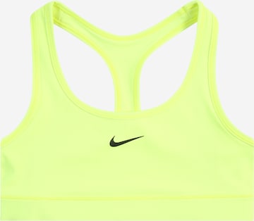 NIKE Спортивное белье 'Swoosh' в Зеленый: спереди