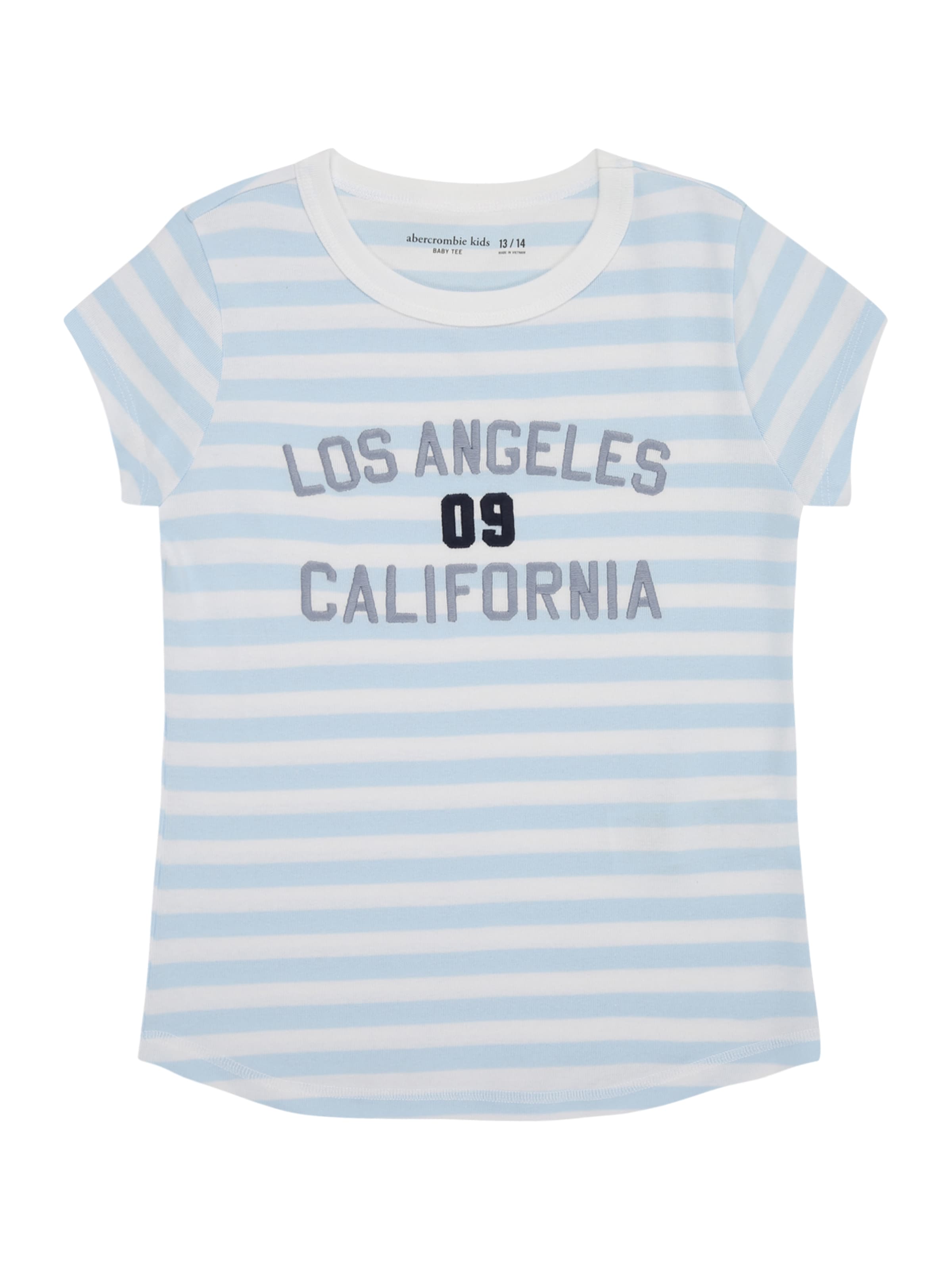 T-Shirt Abercrombie & Fitch en bleu : devant