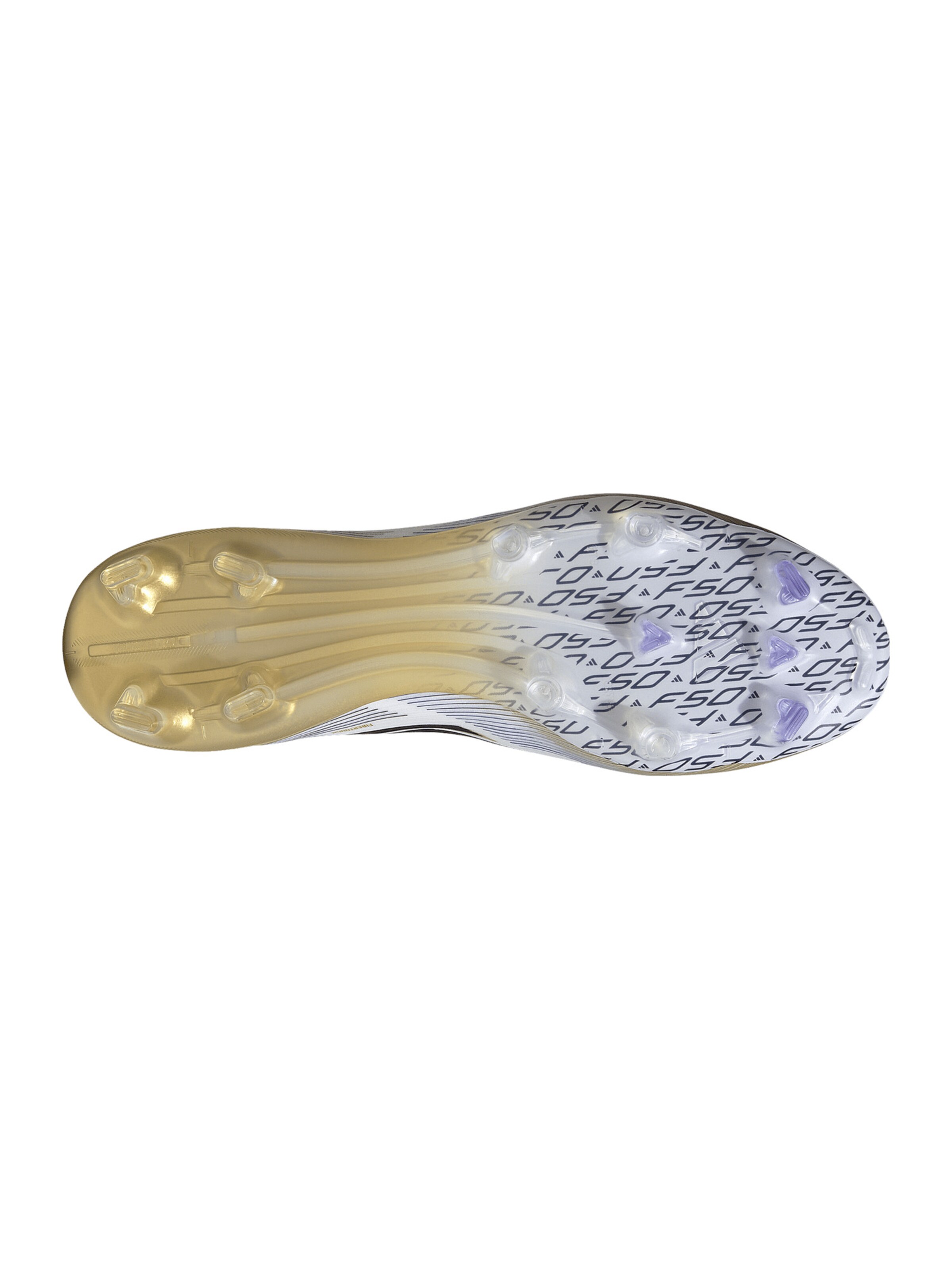 Chaussure de foot 'F50 Pro' ADIDAS PERFORMANCE en blanc