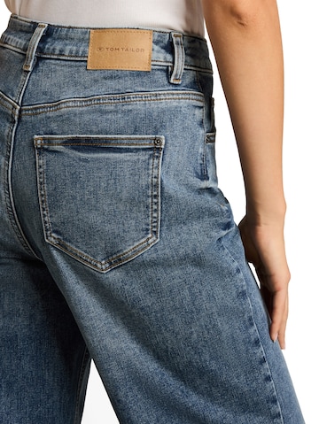 Wide leg Jeans 'MADINA' de la TOM TAILOR pe albastru