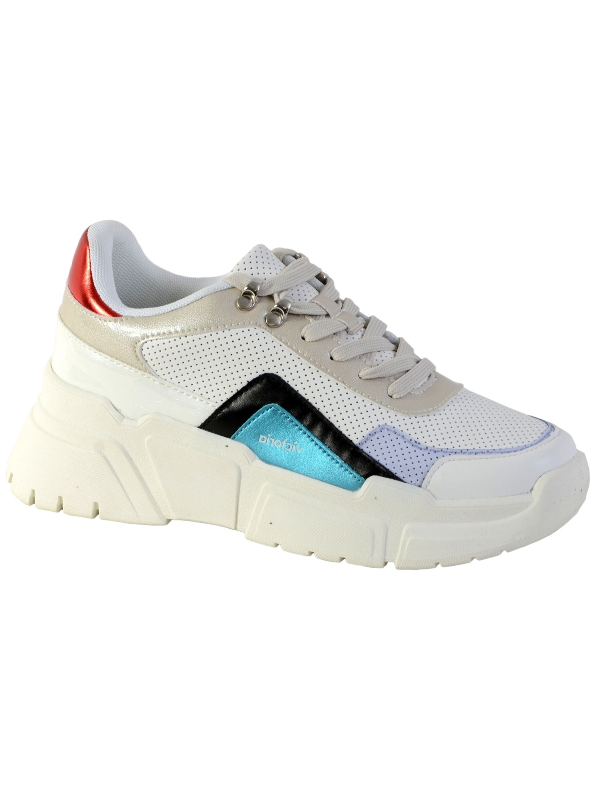 Chaussure de sport à lacets victoria en bleu