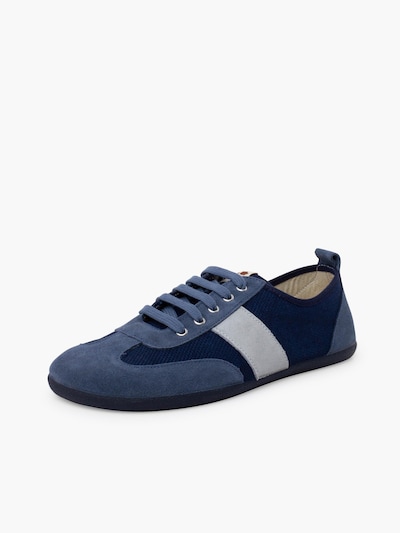 Pisamonas Baskets en 36 en bleu, Vue avec produit