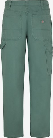 DICKIES - Regular Calças cargo 'CARPENTER' em verde