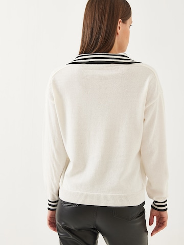 Pull-over Bianco Lucci en beige
