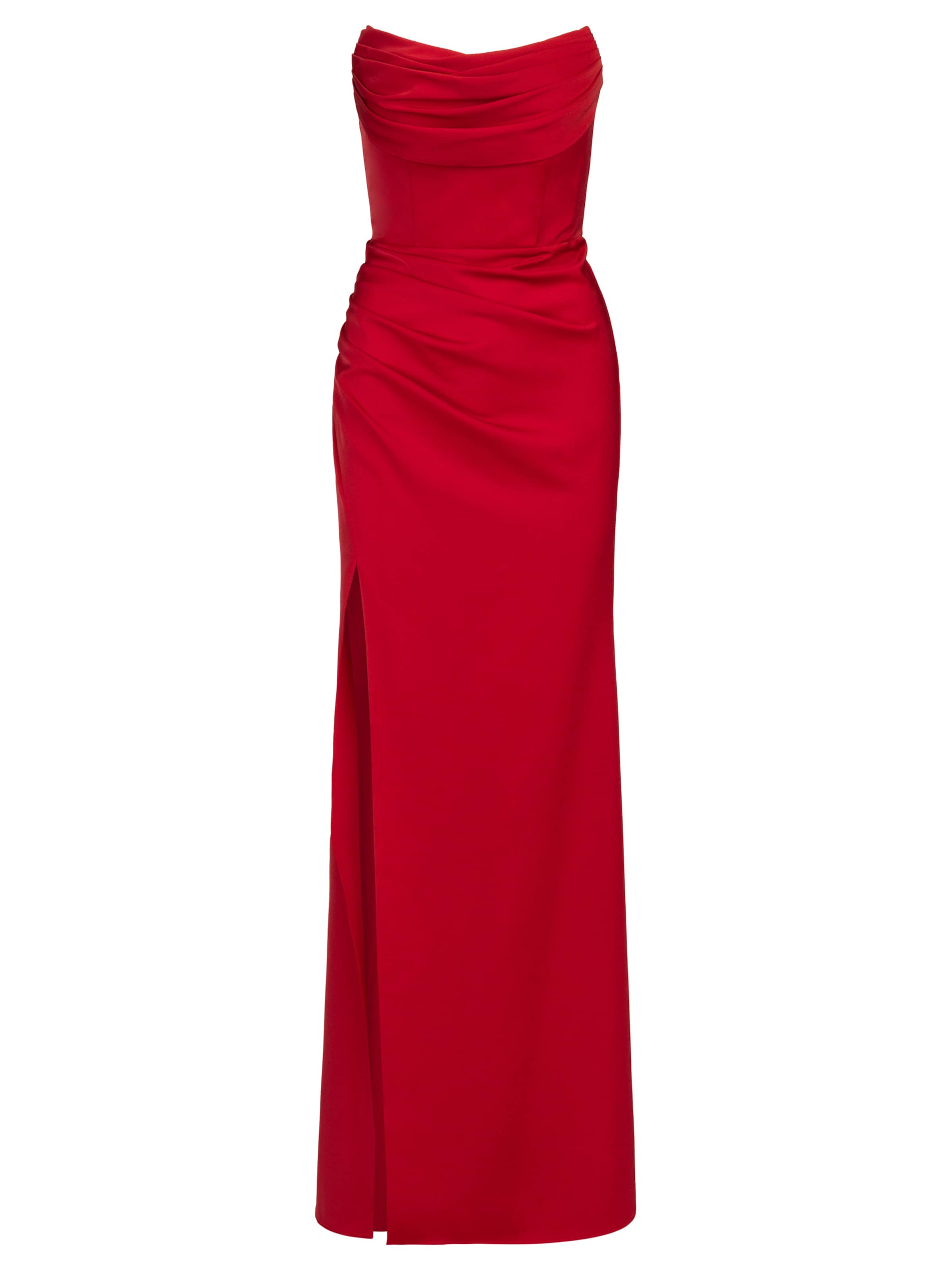 Abito da sera di Kraimod in rosso: frontale