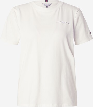 TOMMY HILFIGER Shirt '1985' in Wit: voorkant