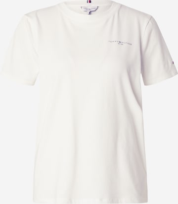 Tricou '1985' de la TOMMY HILFIGER pe alb: față