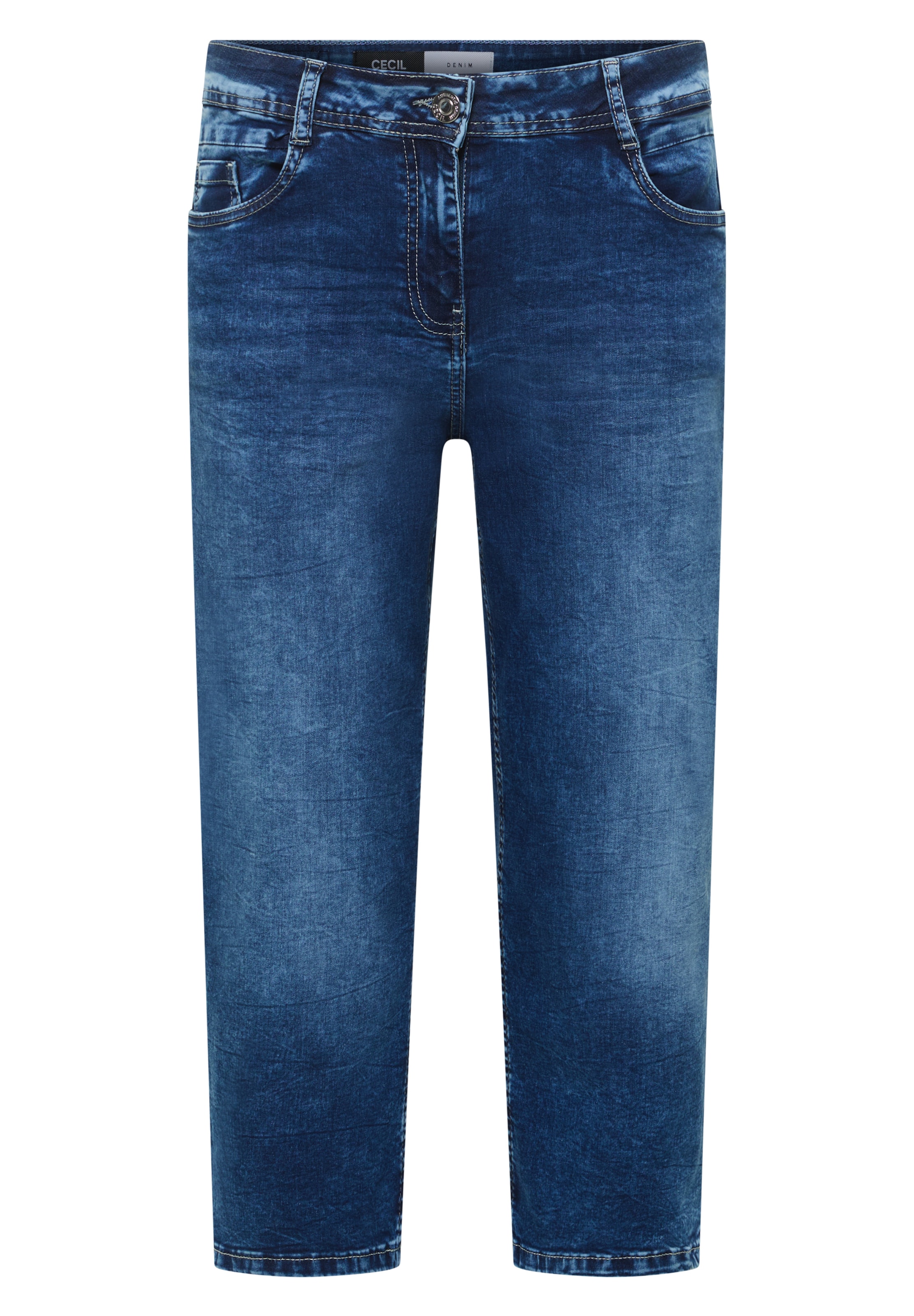 CECIL Loose fit Jeans in Blue: front
