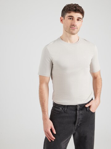 SCOTCH & SODA Majica 'Seasonal' | siva barva: sprednja stran