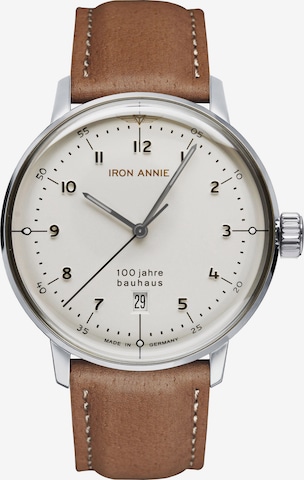 Iron Annie Analog Watch in Brown: front