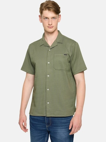 Regular fit Camicia 'Willy' di Signal in verde: frontale