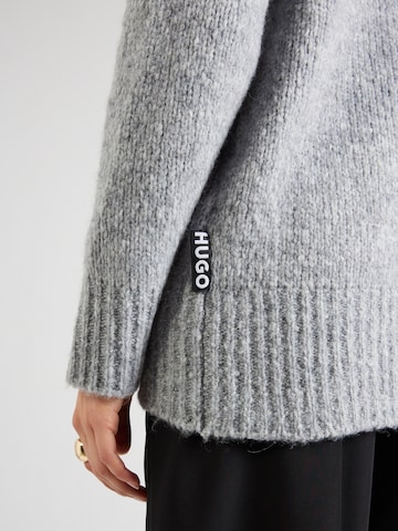 HUGO Knit cardigan in Grey