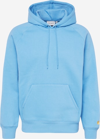 Carhartt WIP Sweatshirt 'Chase' in Blue: front