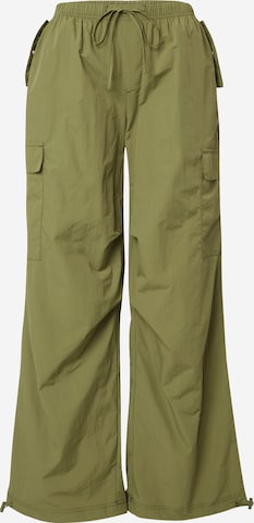 STUDIO SELECT - Loosefit Calças cargo 'Glenn' em verde: frente