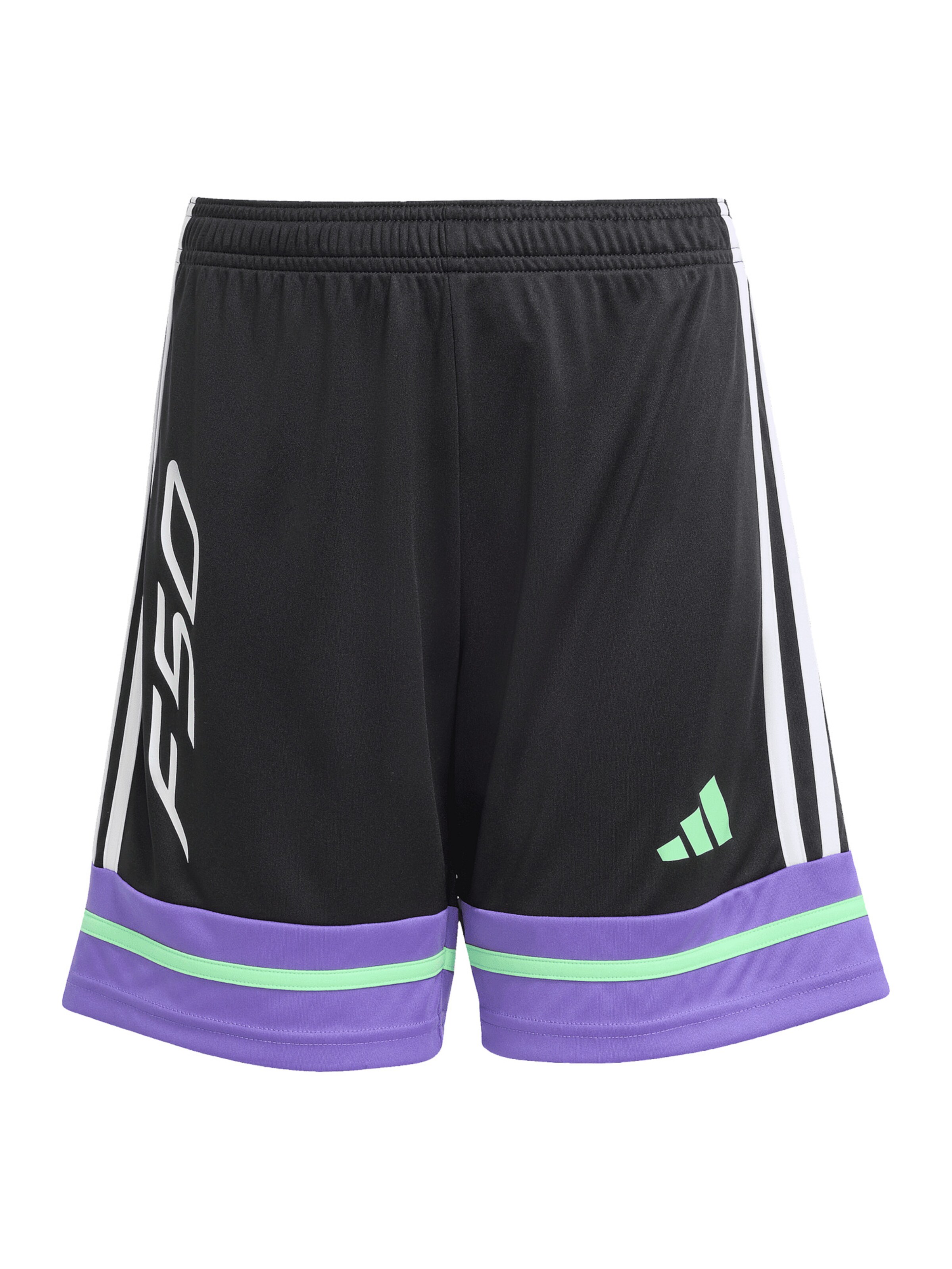 ADIDAS PERFORMANCE Regular Workout Pants in Black: front