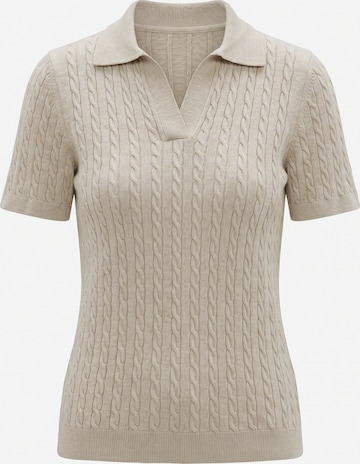 Felix Hardy Neulepaita värissä beige: etupuoli