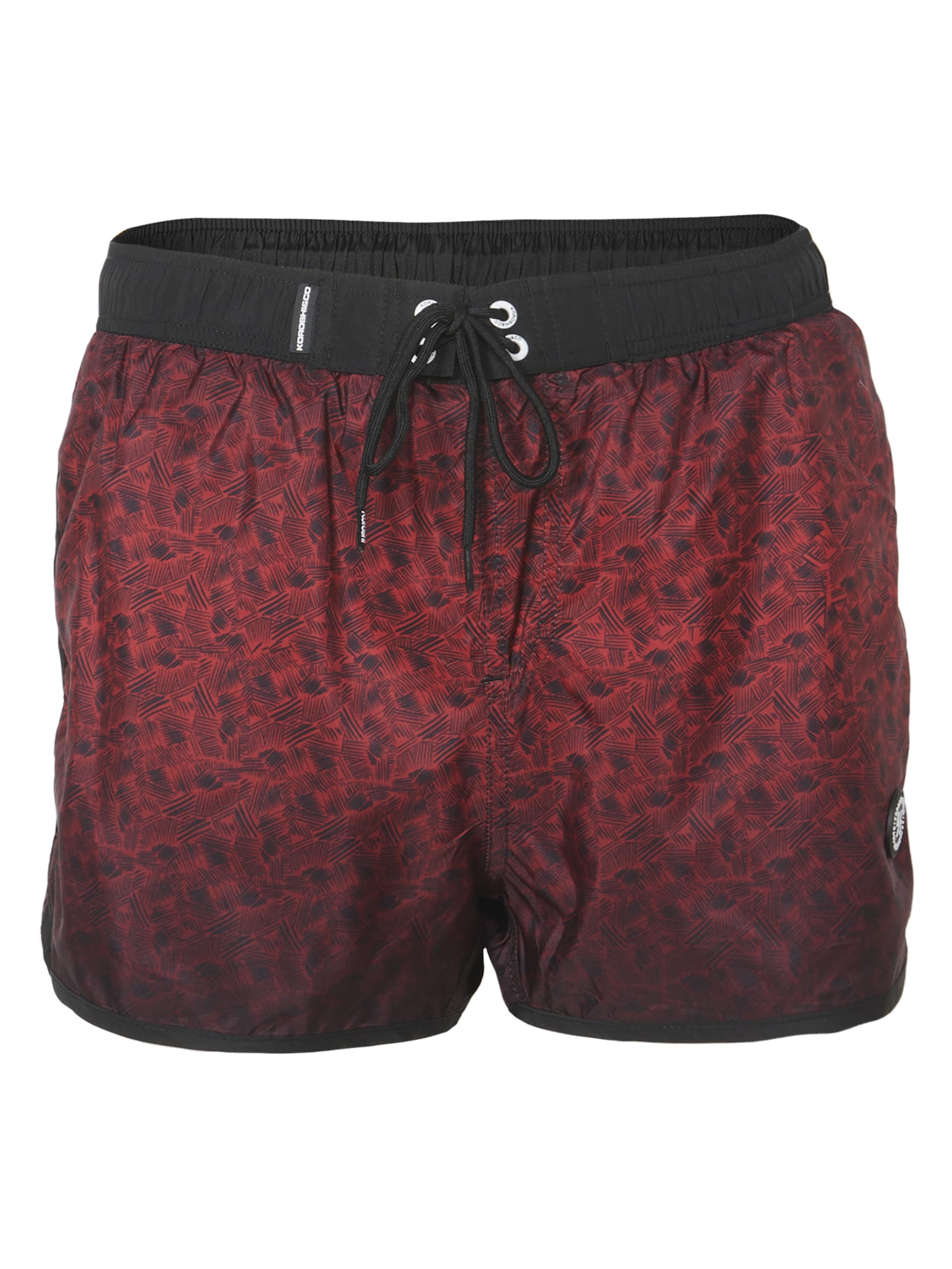 KOROSHI Badshorts i röd: framsida