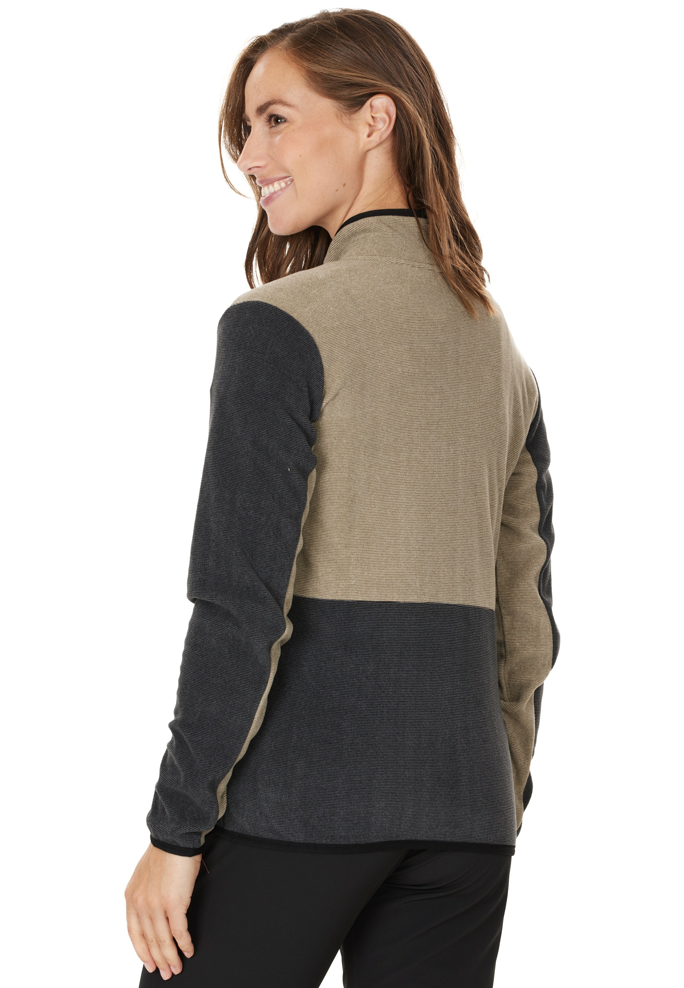 Whistler Funktionsfleecejacke 'Greyson' in Schwarz