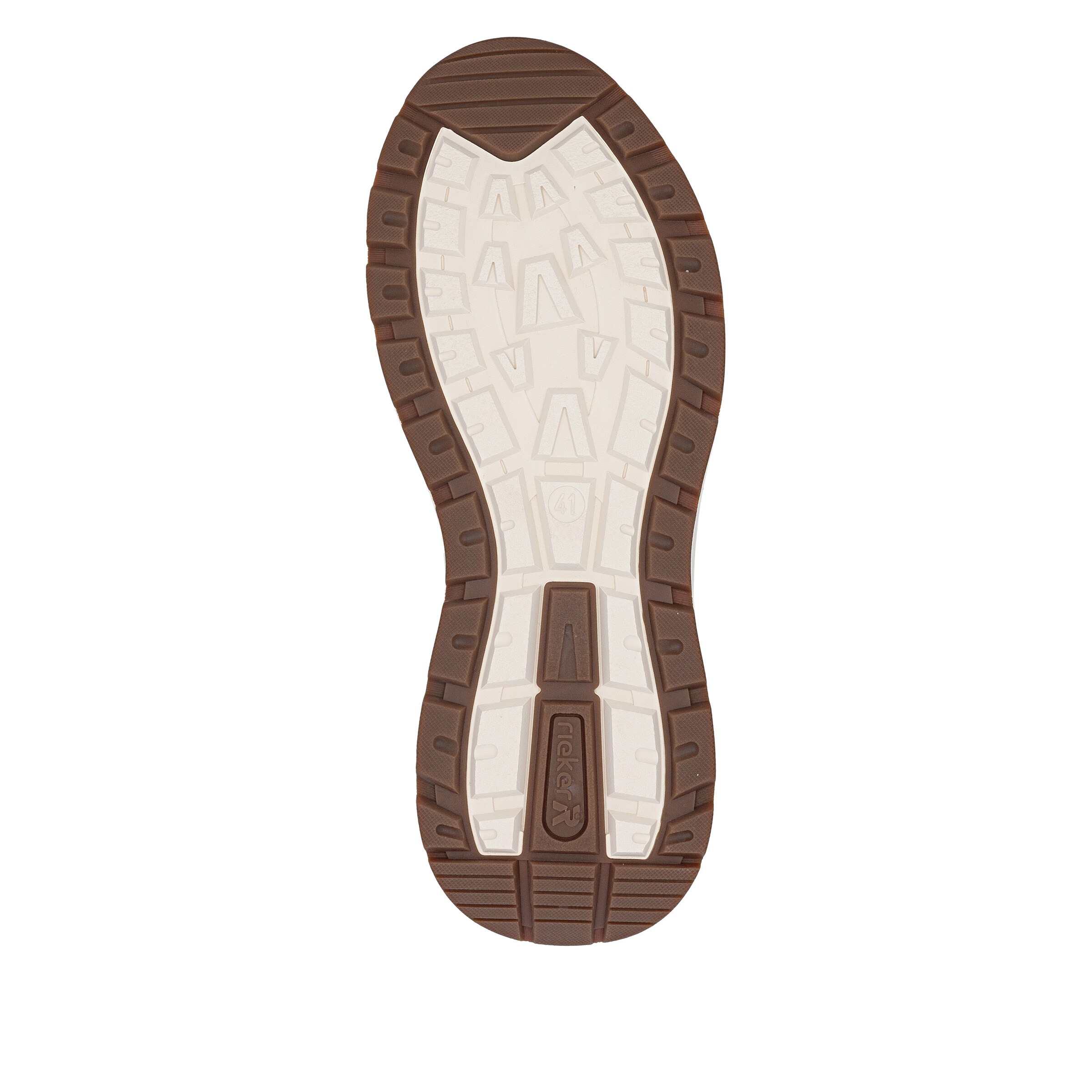 Baskets basses Rieker en bleu