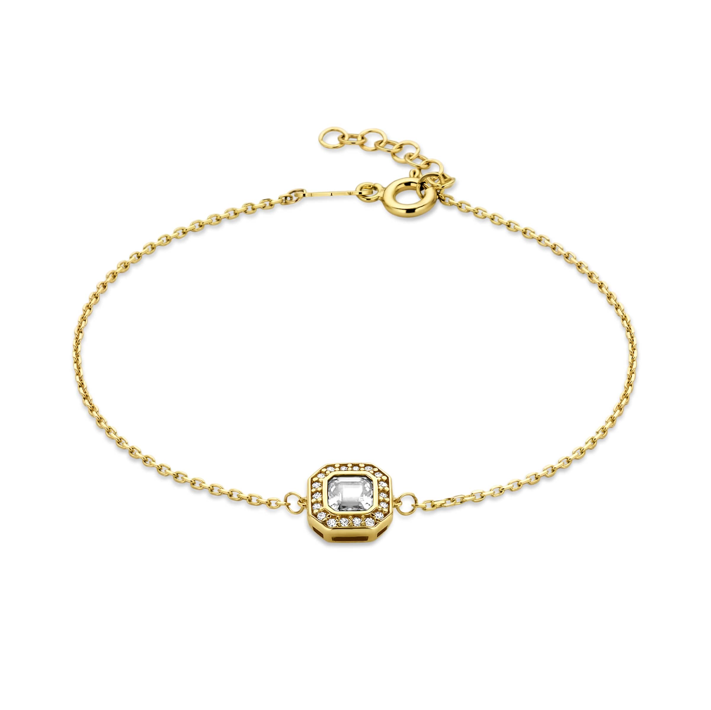 Beloro Jewels Armband in Gold: Vorderseite