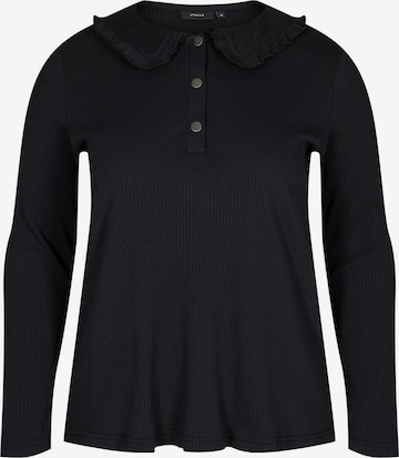 Zizzi - Blusa en negro: frente