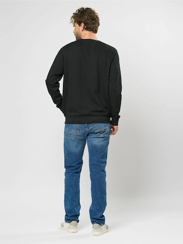 MCS Sweatshirt 'Skyler' in Zwart