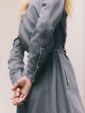 Next Shirt Dress in Grey