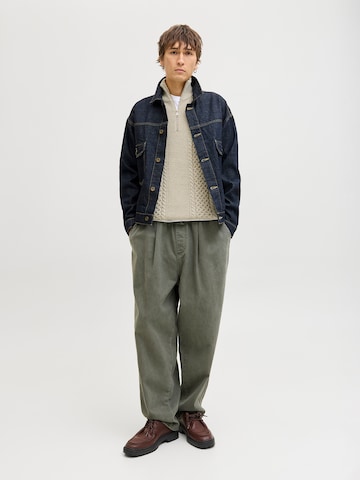 JACK & JONES Neulepaita 'JJPAUL' värissä valkoinen