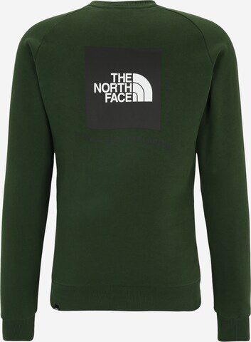 THE NORTH FACE Sweatshirt 'REDBOX' i grön