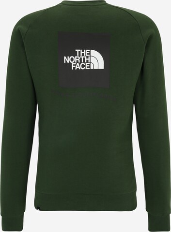 THE NORTH FACE Sweatshirt 'REDBOX' i grøn