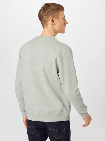 Sweat-shirt 'PLAIN CREW SWS' Lee en gris