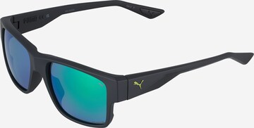 Lunettes de soleil PUMA en noir : devant