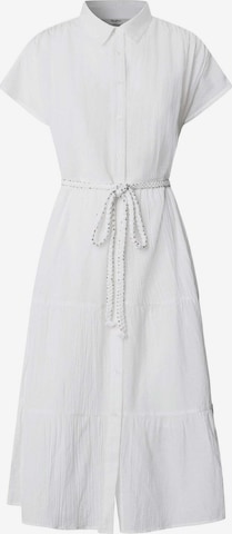 Robe Pepe Jeans en blanc : devant