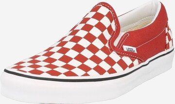 VANS Slip-on obuv 'Classic' - Červená: predná strana