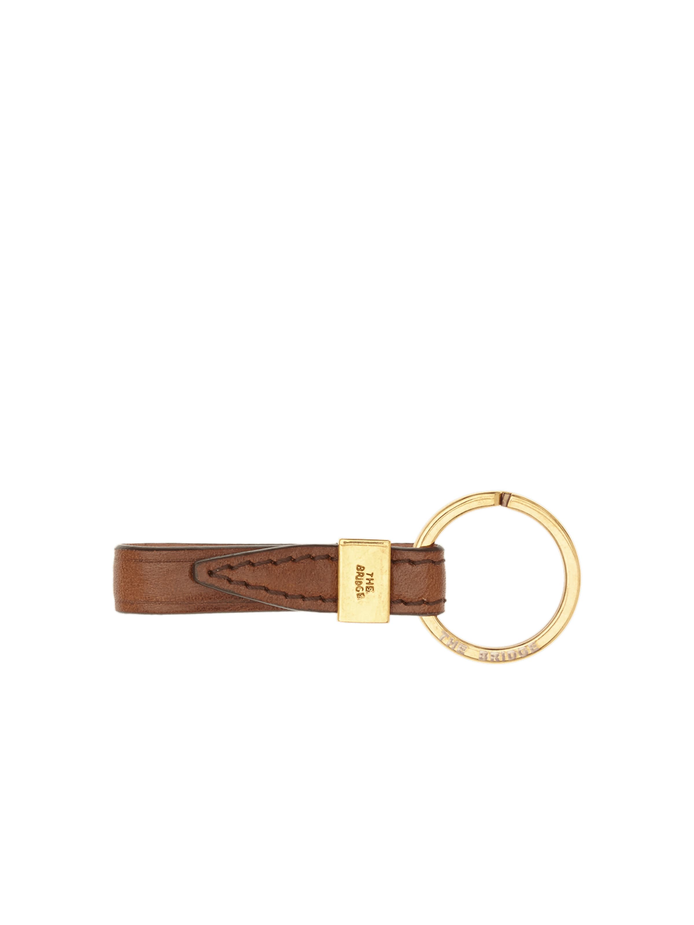 The Bridge Sleutelhanger in One Size in de kleur Bruin, Productweergave