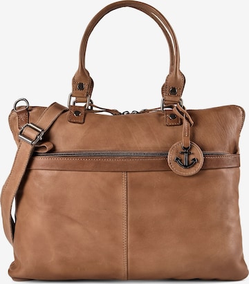 Harbour 2nd Laptoptasche 'Urban Poets Vega' in Braun: Vorderseite