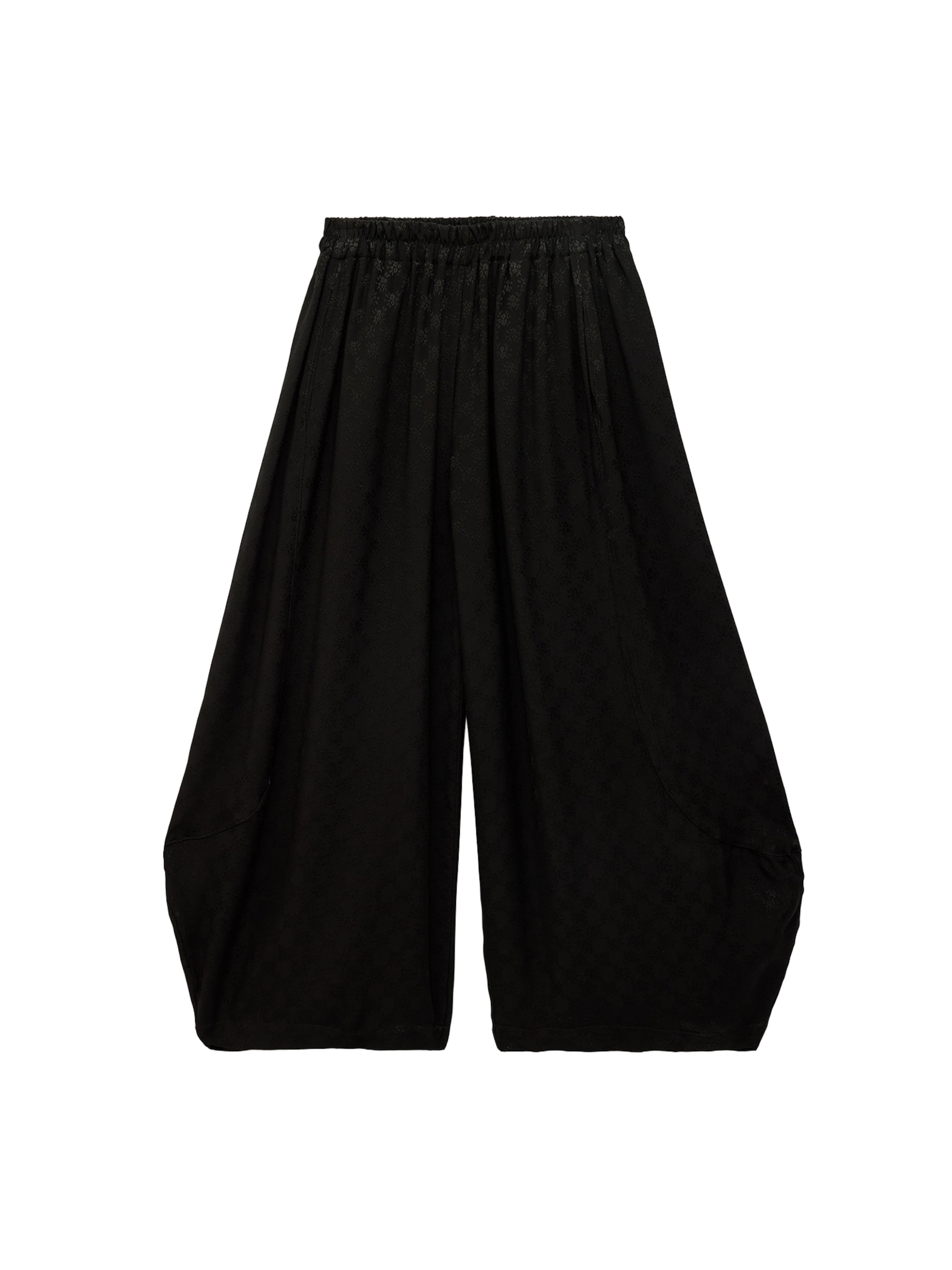 Koton Wide leg Trousers in Black: front