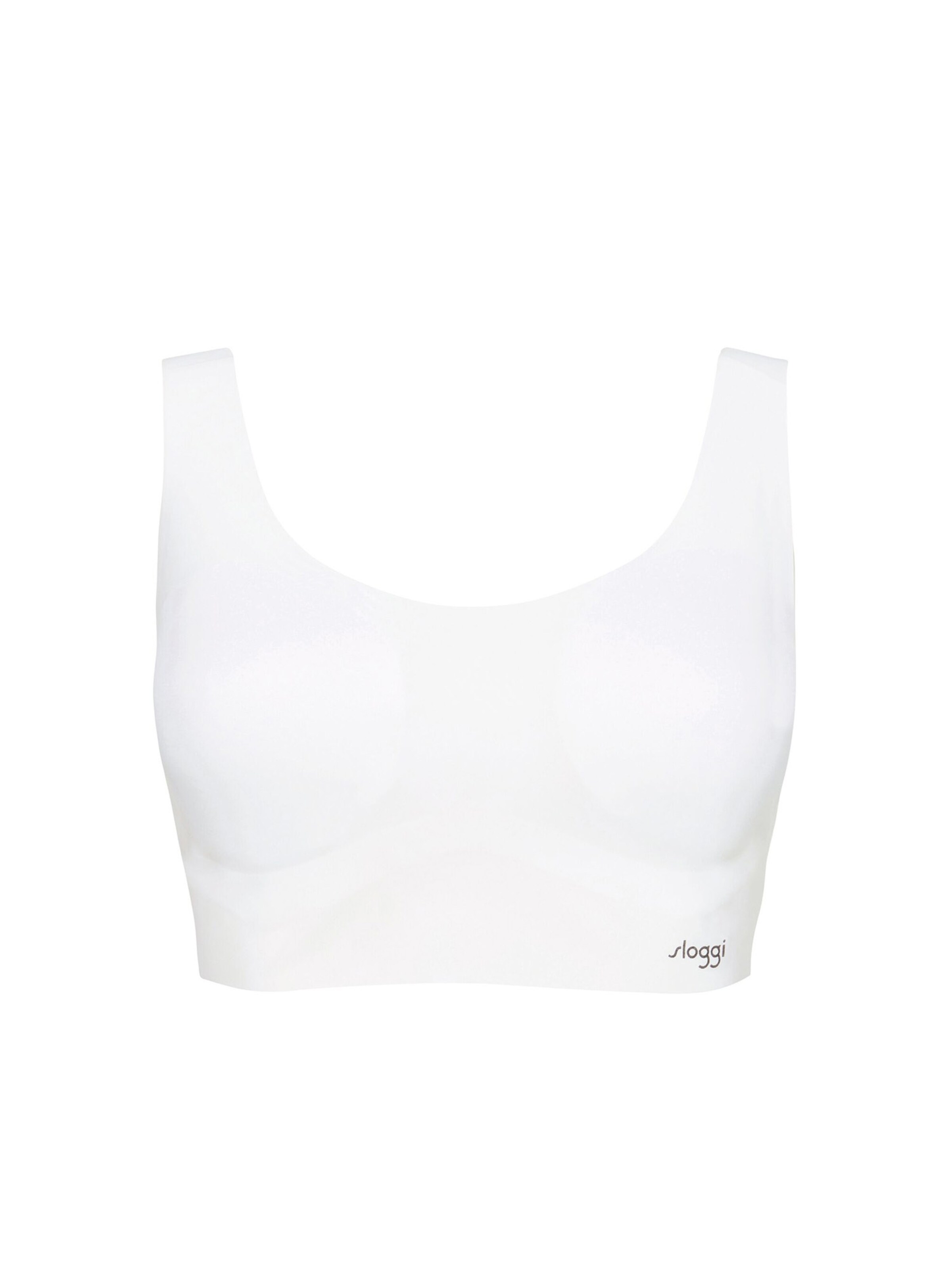 SLOGGI Bra ' ZERO Feel Top ' in White: front