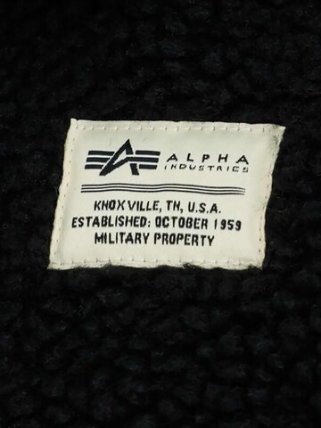 ALPHA INDUSTRIES Übergangsjacke 'Anorak'‌‌ in Schwarz