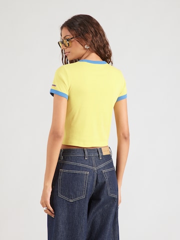 LEVI'S ® Tričko 'MINI RINGER X USA RETRO' - Žltá