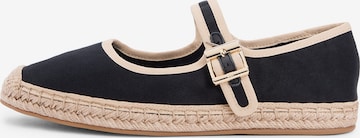 TOMMY HILFIGEREspadrile - crna boja: prednji dio