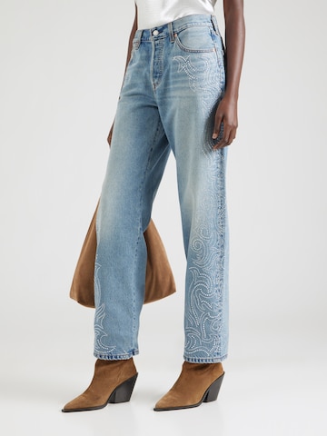 LEVI'S ® Normální Džíny 'BEYONCÉ x Levi’s 501® '90s' – modrá: přední strana