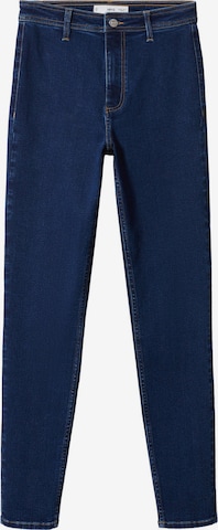 MANGO Skinny Jeans in Blue: front