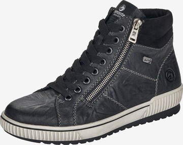 REMONTE Sneakers hoog in Zwart: voorkant