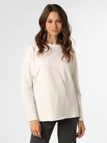 Marie Lund Sweatshirt in White: front