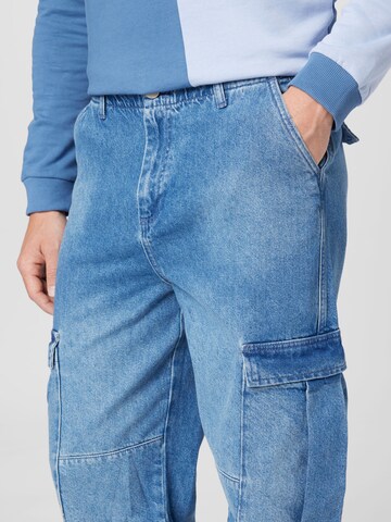 SHYX Loose fit Cargo jeans 'Lumi' in Blue