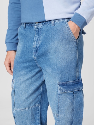 SHYX Loose fit Cargo Jeans 'Lumi' in Blue